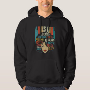 Aries Girl  Astrology Zodiac Sign Horoscope Astrol Hoodie