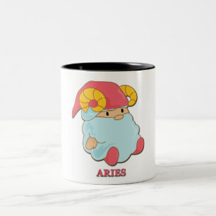 Aries Gnome Zodiac Sign  Mug