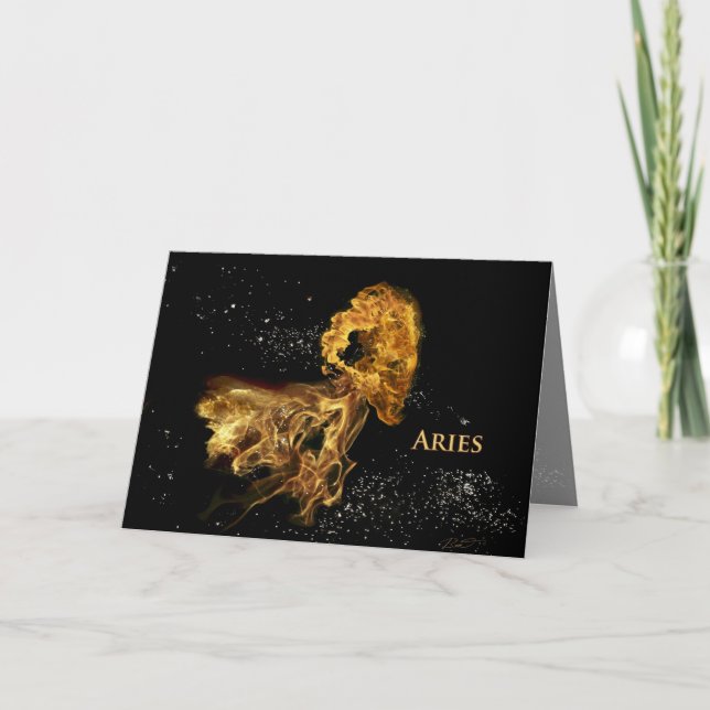 Aries-Greeting Card (Front)