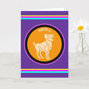 Aries Greeting Card