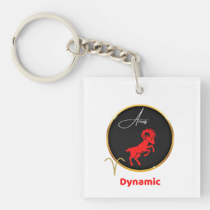 Aries Horoscope  Key Ring