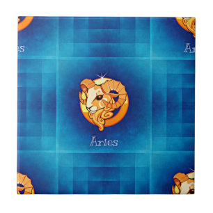 aries horoscope tile