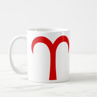 Aries in Red Coffee Mug