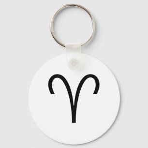 Aries Key Ring