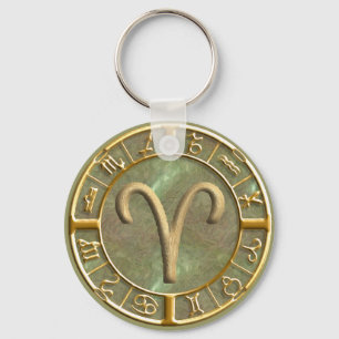 Aries Key Ring