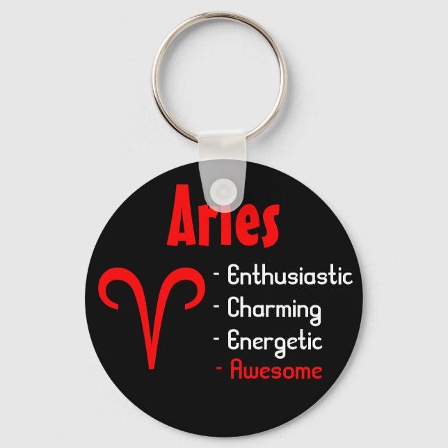 Aries Key Ring (Front)