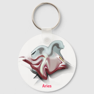 Aries keychain