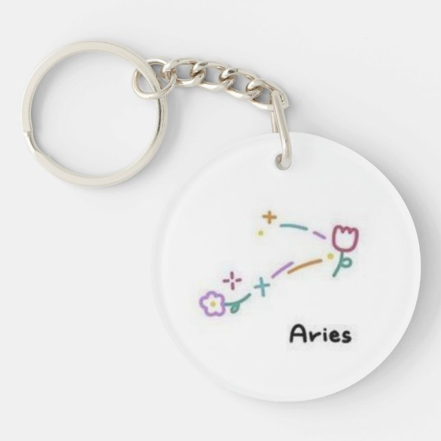 Aries Keychain (Front)
