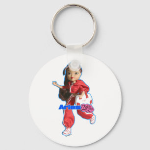 Aries Keychain
