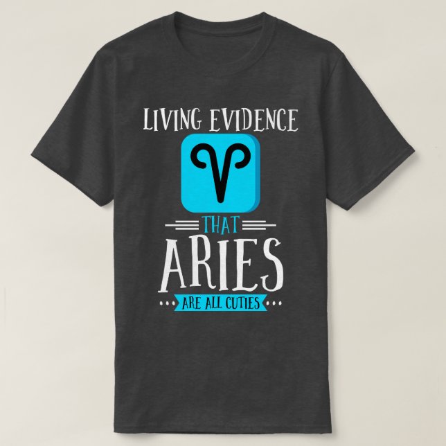 Aries Living Evidence T-Shirt (Design Front)