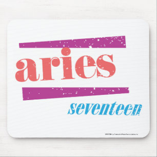 Aries Lt Pink Mouse Mat