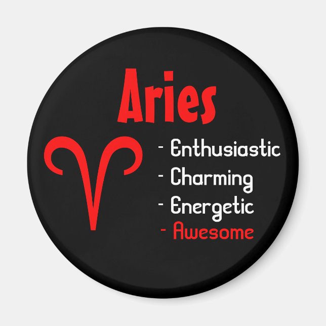 Aries Magnet (Front)