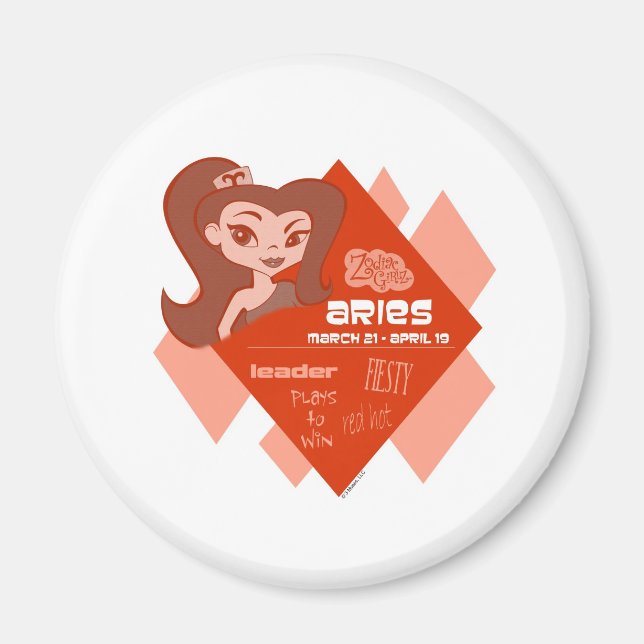 Aries Magnet (Front)