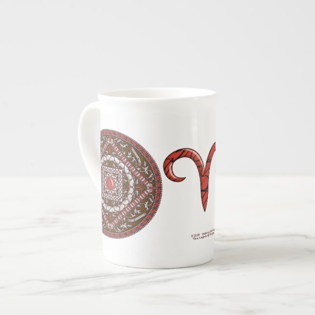 Aries Mandala Speciality Mug (Front Left)