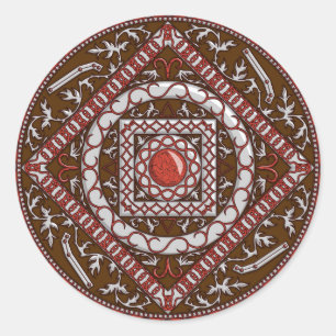 Aries Mandala Sticker