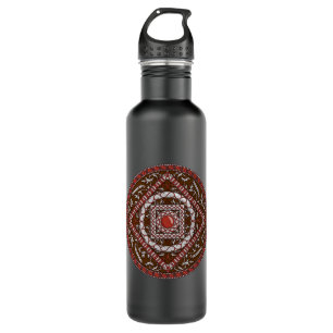 Aries Mandala Water Bottle
