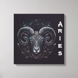 Aries—March 21-April 19  Canvas Print