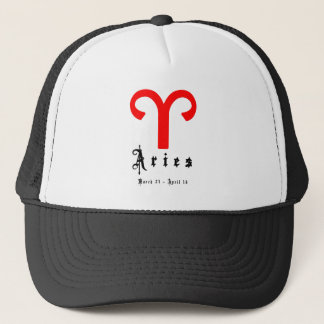 Aries, march 21 -april 19 trucker hat