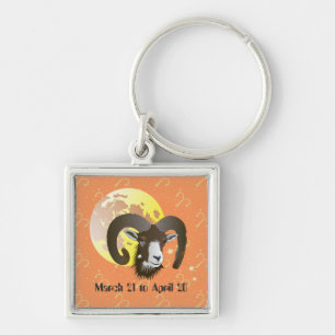 Aries March 21 to April 20 Keychains