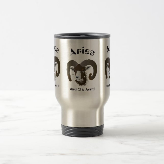 Aries March 21 to April 20 Mug (Center)