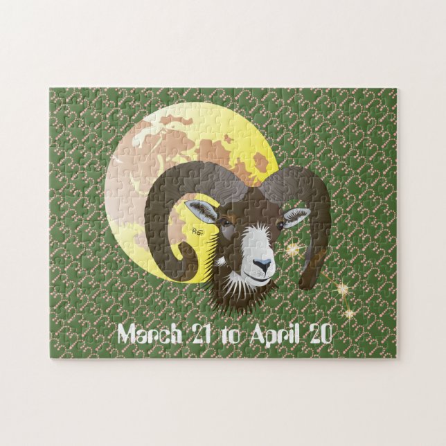 Aries March 21 to April 20 Puzzles (Horizontal)