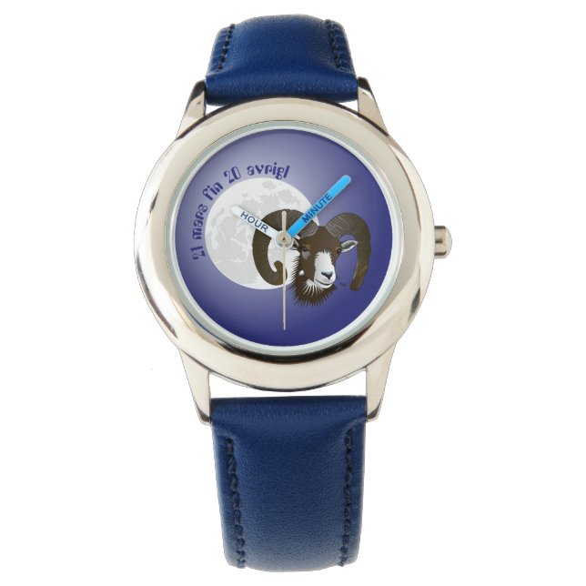 Aries March 21 to April 20 Watch (Front)