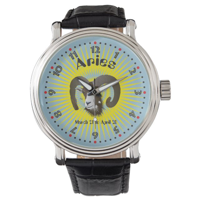 Aries March 21 to April 20 Watch (Front)