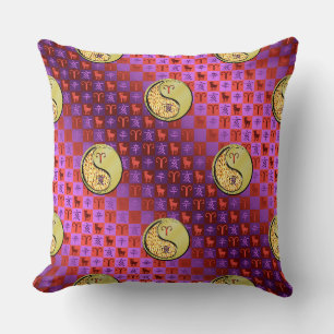 Aries & Metal Boar Cushion