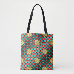 Aries & Metal Dog Tote Bag
