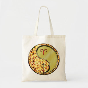 Aries & Metal Horse Tote Bag