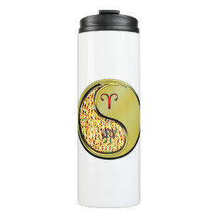 Aries & Metal Rabbit   Thermal Tumbler