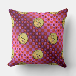 Aries & Metal Rooster Cushion