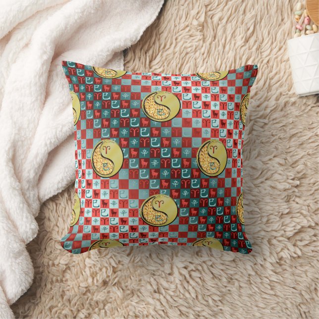 Aries & Metal Snake Cushion (Blanket)