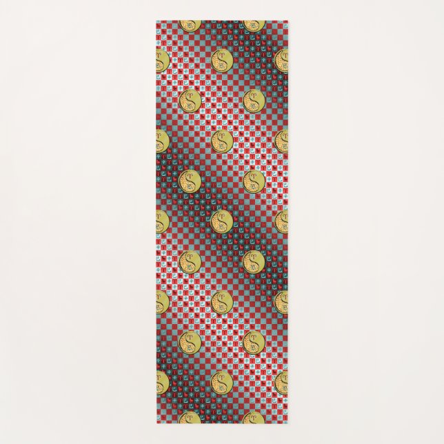 Aries & Metal Snake Yoga Mat (Front)