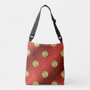 Aries & Metal Tiger Crossbody Bag