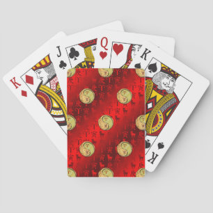 Aries & Metal Tiger Playing Cards