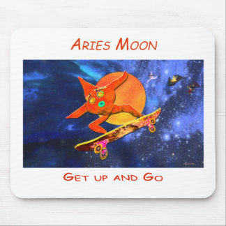 Aries Moon Mouse Mat