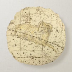 Aries, Musca Borealis Round Cushion