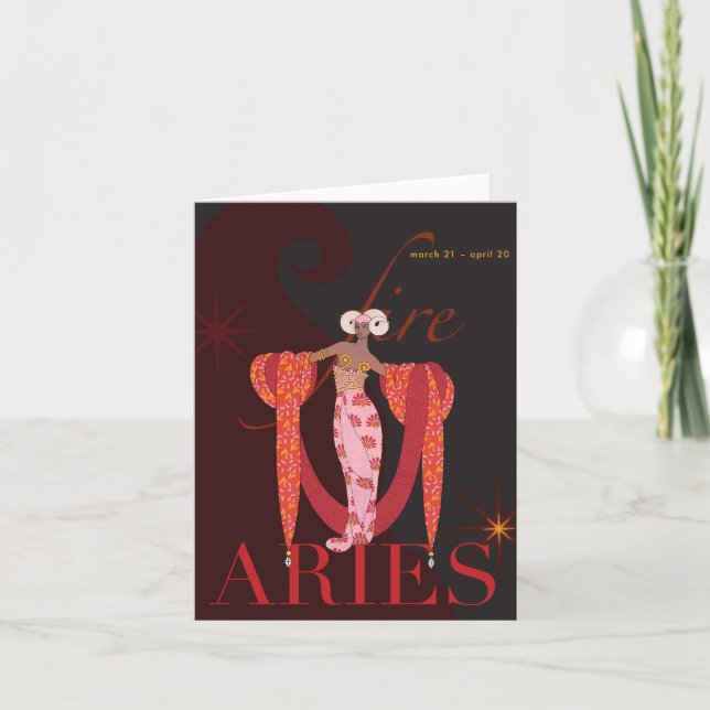 Aries Note Card (Front)