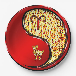 Aries Paper Plate