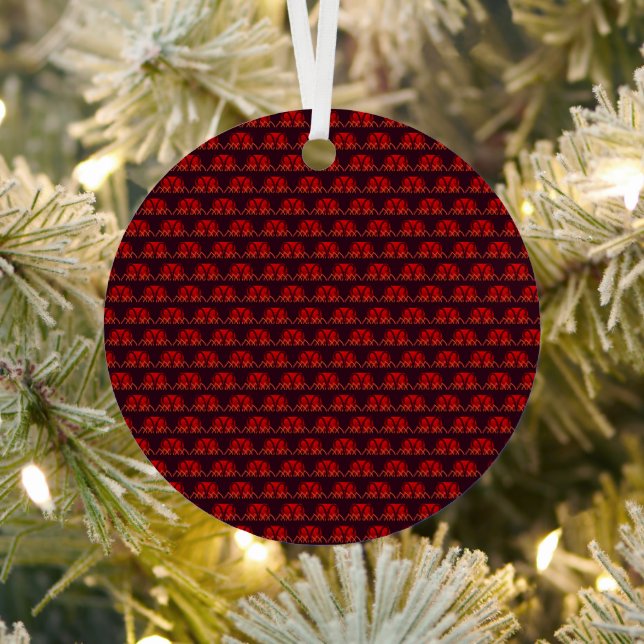 Aries Pen Metal Tree Decoration (Insitu)