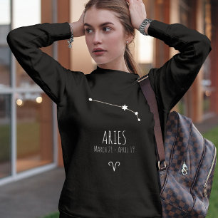 Aries   Personalized Zodiac Constellation Sweatshirt