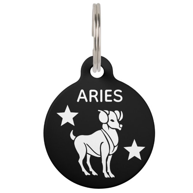 Aries Pet Tag (Front)