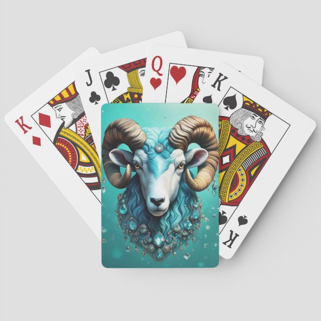 Aries  playing cards (Back)