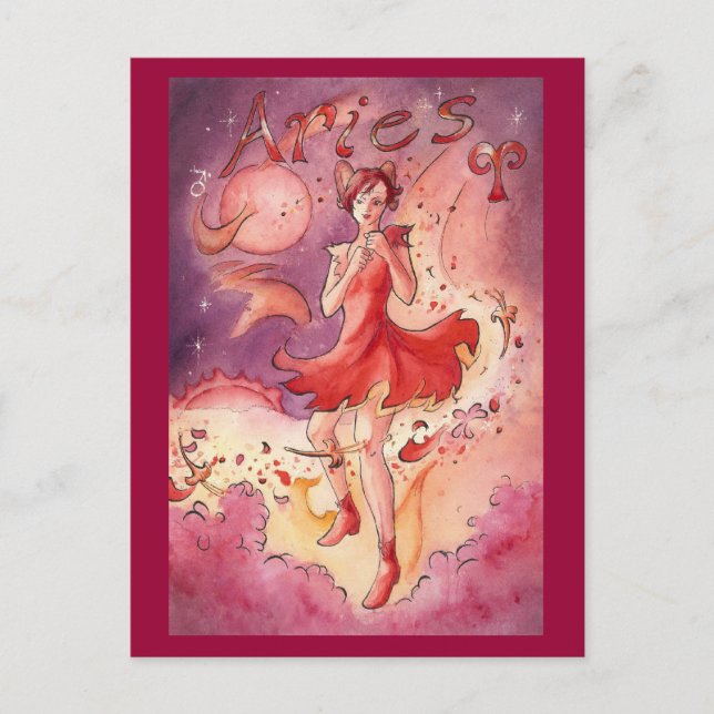 Aries Postcard (Front)