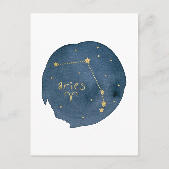 Aries Postcard (Front)