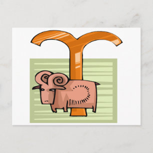 Aries Postcard