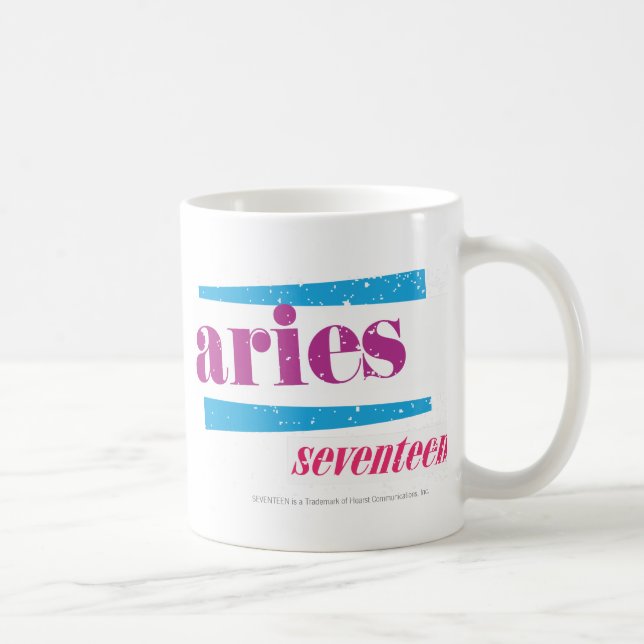 Aries Purple Coffee Mug (Right)