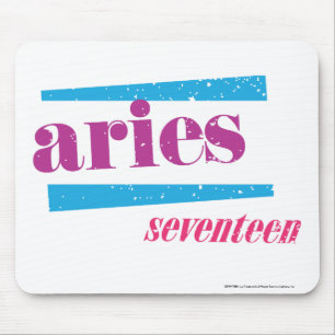 Aries Purple Mouse Mat