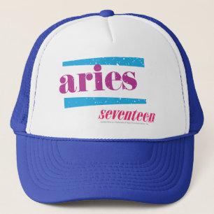 Aries Purple Trucker Hat